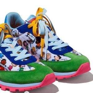 Marc Jacobs Women's Blue Peanuts X The Comics Jogger Sneakers